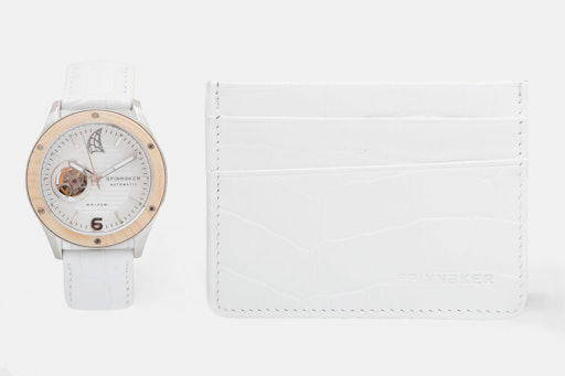 Spinnaker Sorrento Automatic Watch w/ Card Case