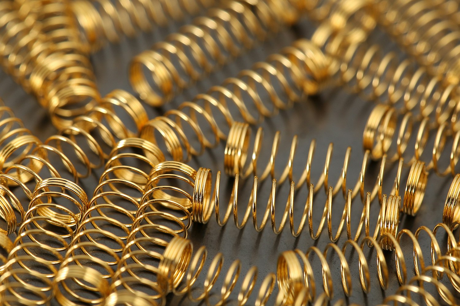 SPRiT 24K Gold-Plated Cherry MX Springs (100pcs)
