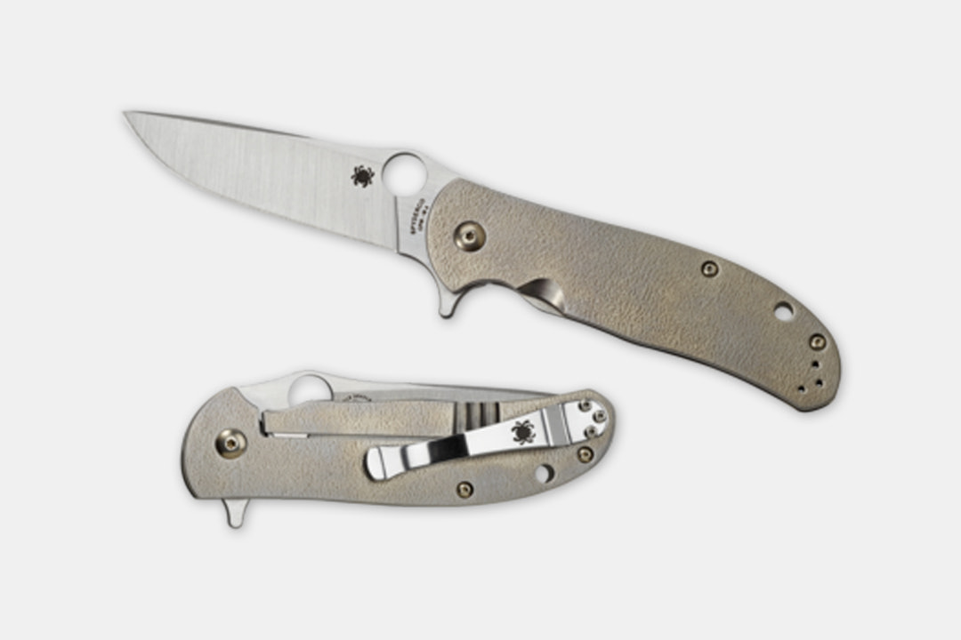 Spyderco Advocate Titanium Frame Lock Knife (Gen 1)
