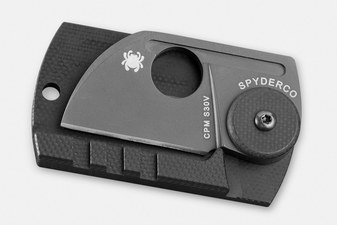 Spyderco Carbon Fiber Dog Tag Folder