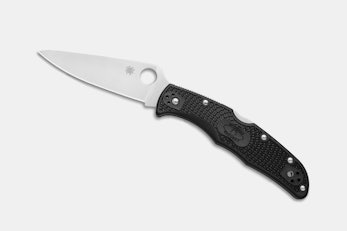 Spyderco Endura 4 Folding Knife & Lanyard Bundle