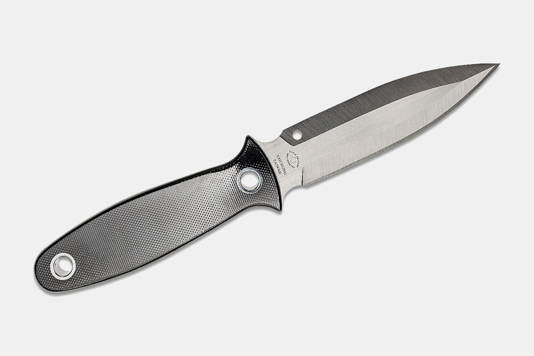 Spyderco Nightstick S30V Fixed Blade Knife w/ Sheath