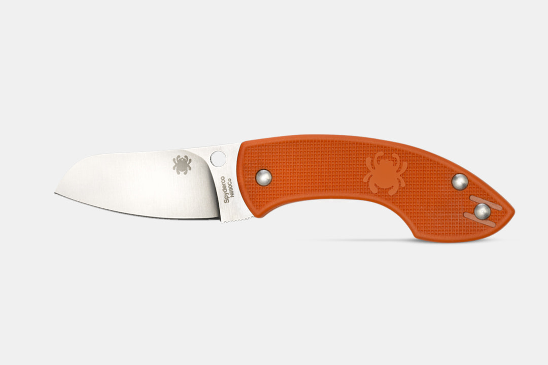 Spyderco Pingo Orange Folding Knife
