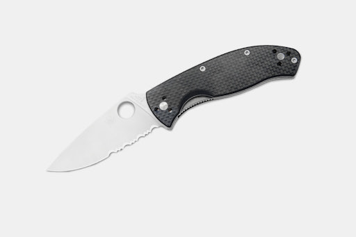 Spyderco Tenacious Carbon Fiber G-10 Folding Knife