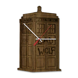 Dr. Who Tardis Clock Dr. Who Tardis Clock