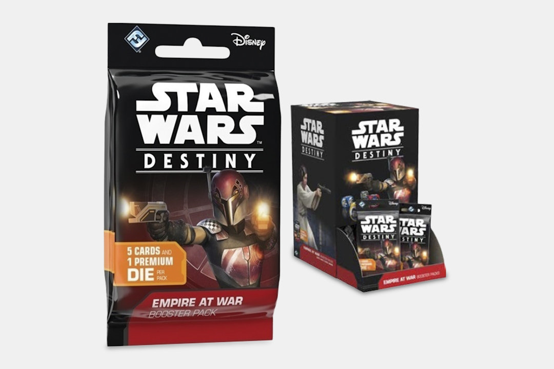 Star Wars Destiny Empire at War Booster Display Box