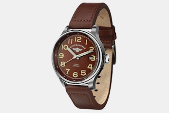 2416/2345336 (brown dial, brown leather strap)