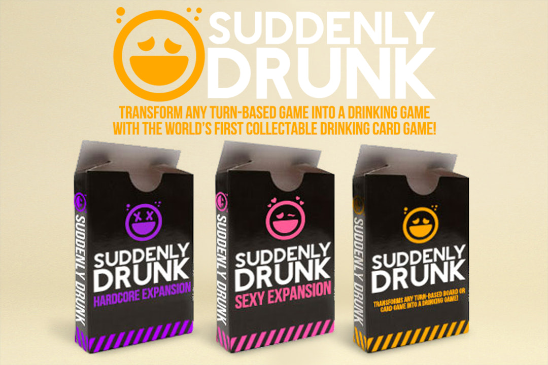 Suddenly Drunk: Base Game & Expansions Bundle