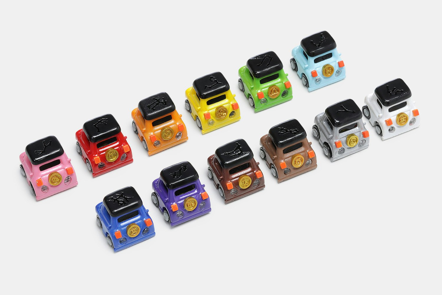 SUN Cute Car Resin Artisan Keycap