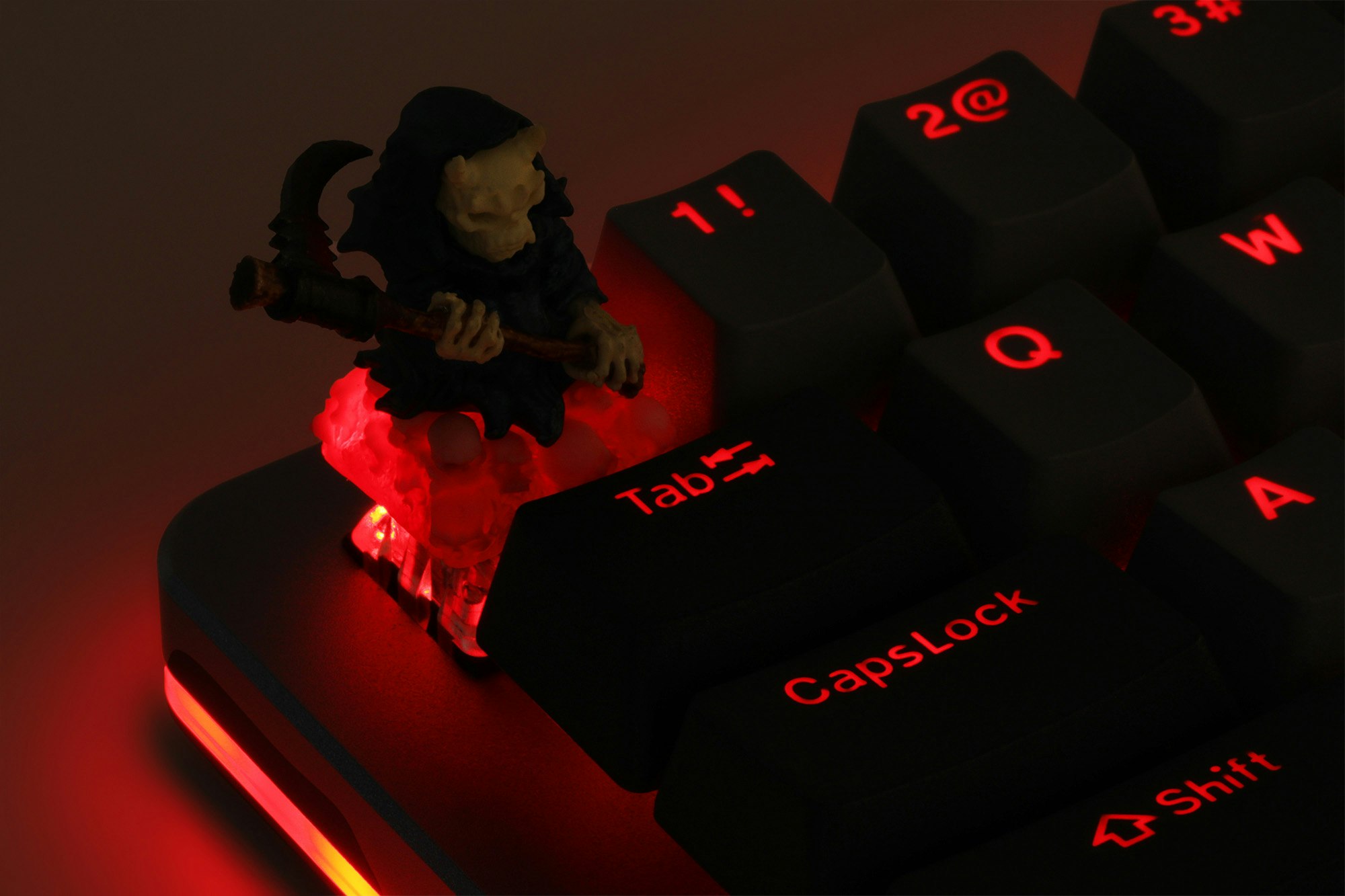 SUN Death Comes Resin Artisan Keycap