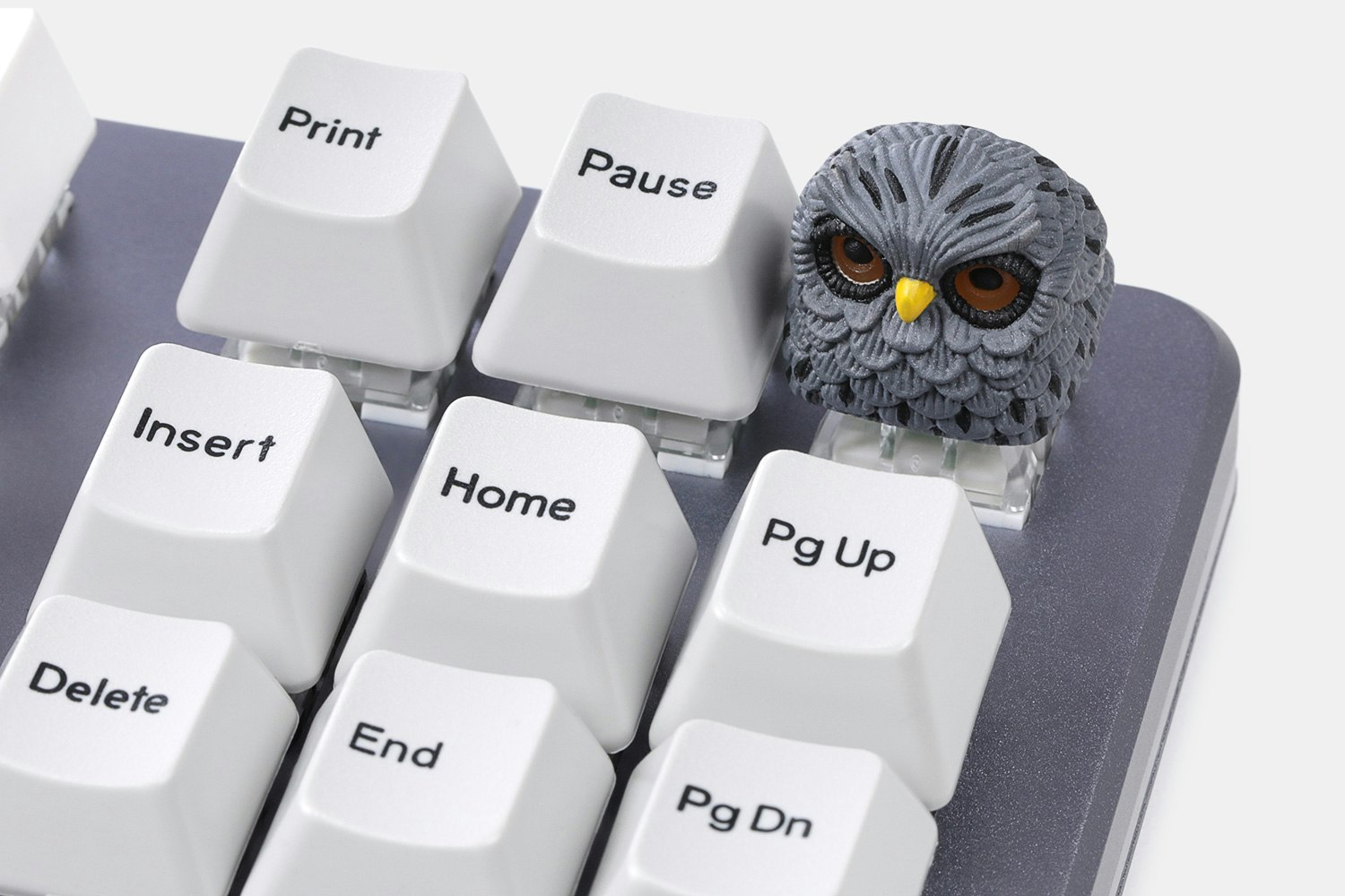 SUN Forest Owl Resin Artisan Keycap