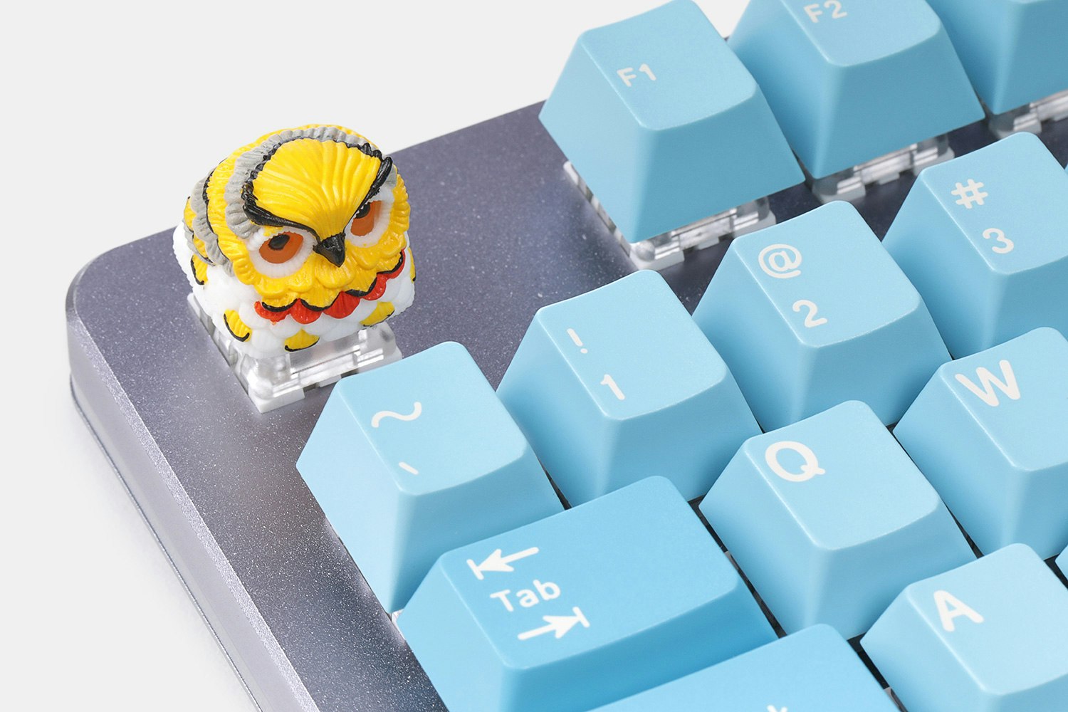 SUN Forest Owl Resin Artisan Keycap