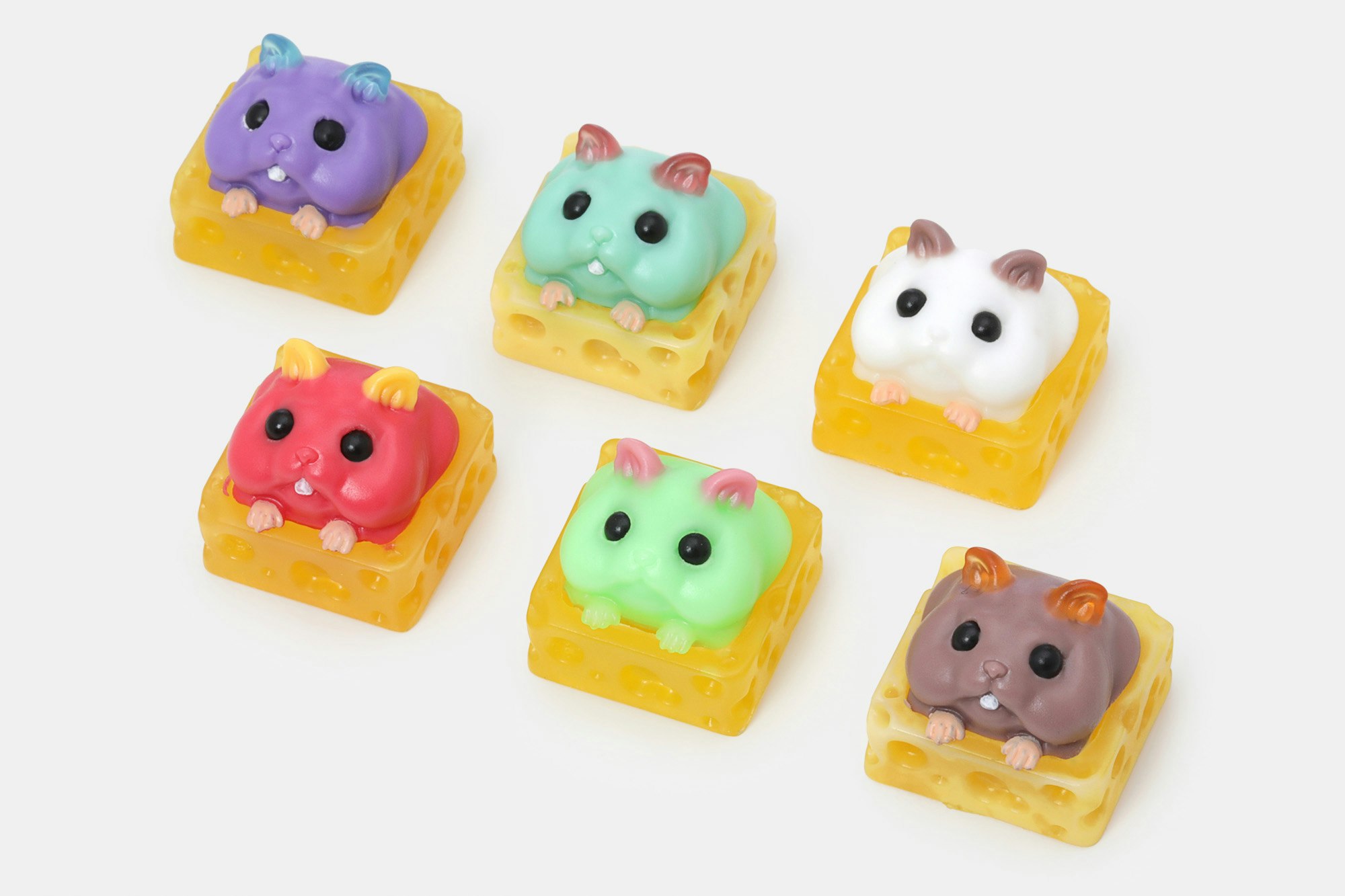 SUN Greedy Little Mouse Artisan Keycap