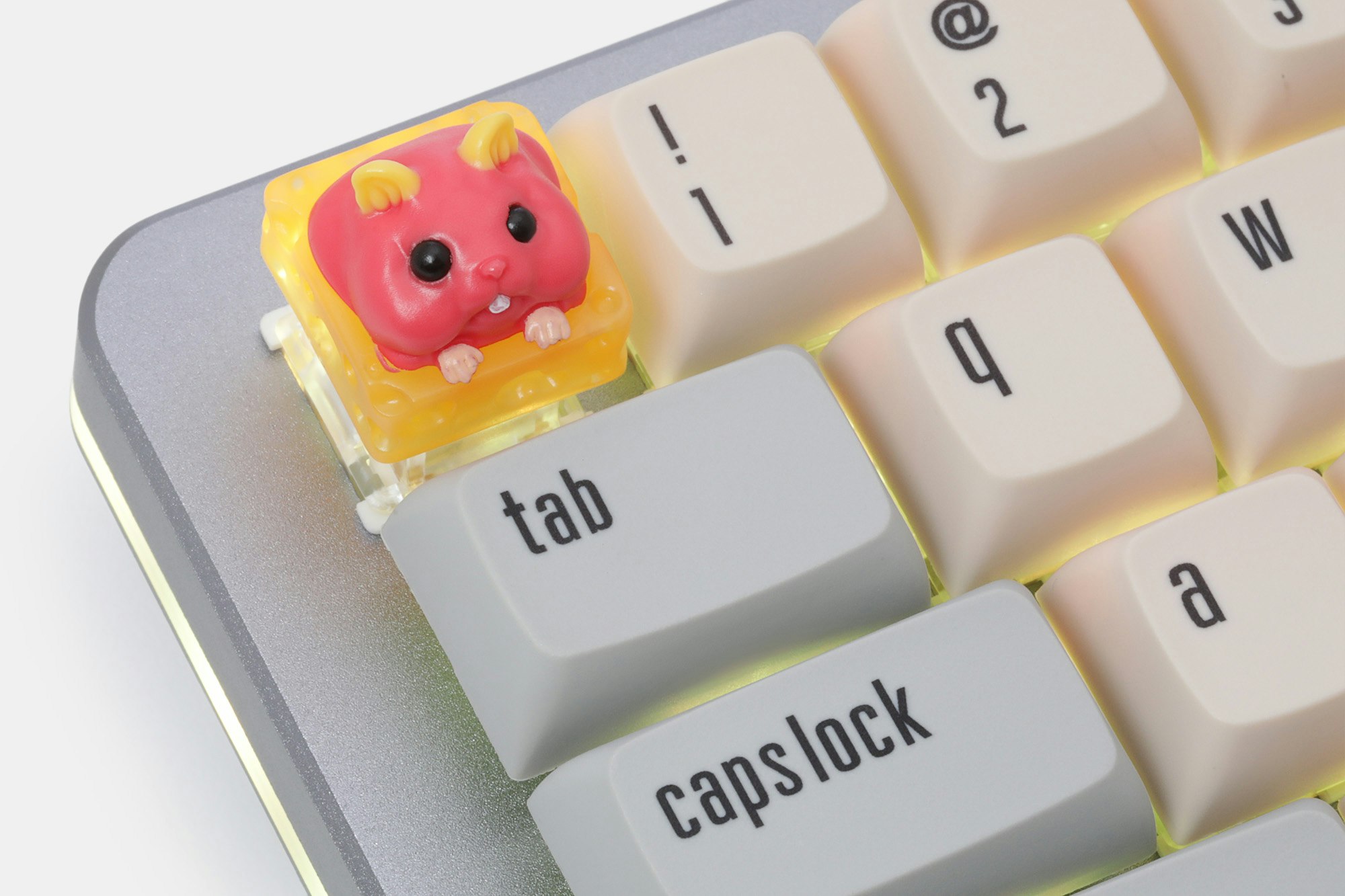SUN Greedy Little Mouse Artisan Keycap