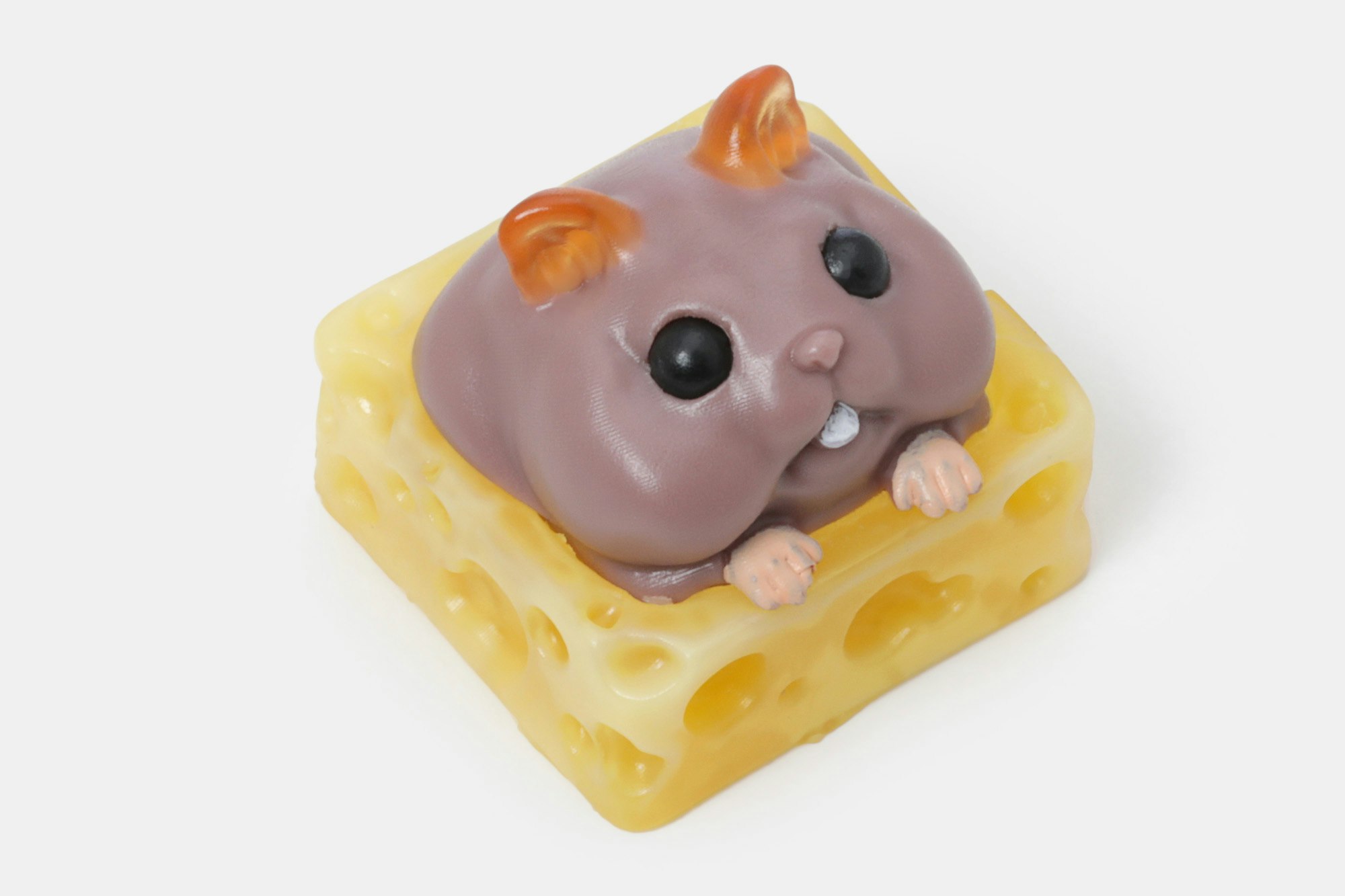 SUN Greedy Little Mouse Artisan Keycap