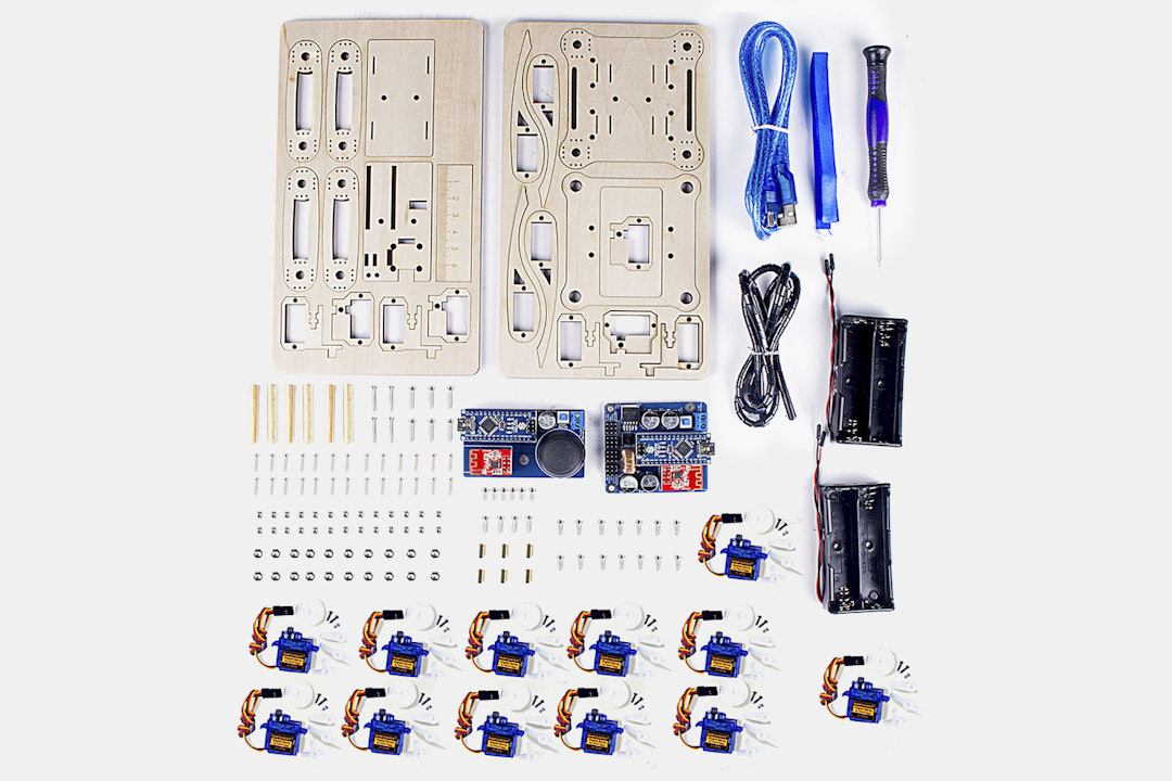 SunFounder Crawling Quadruped Robot Kit for Arduino