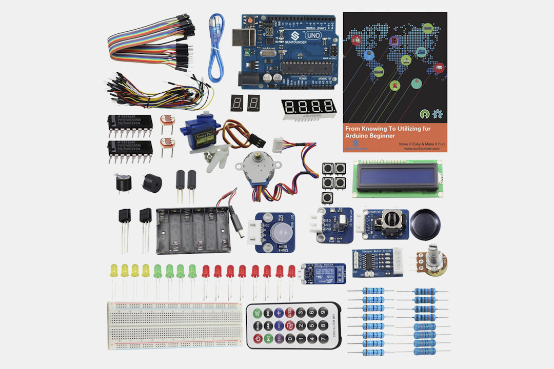 SunFounder Learning Kit V2 for Arduino Beginner