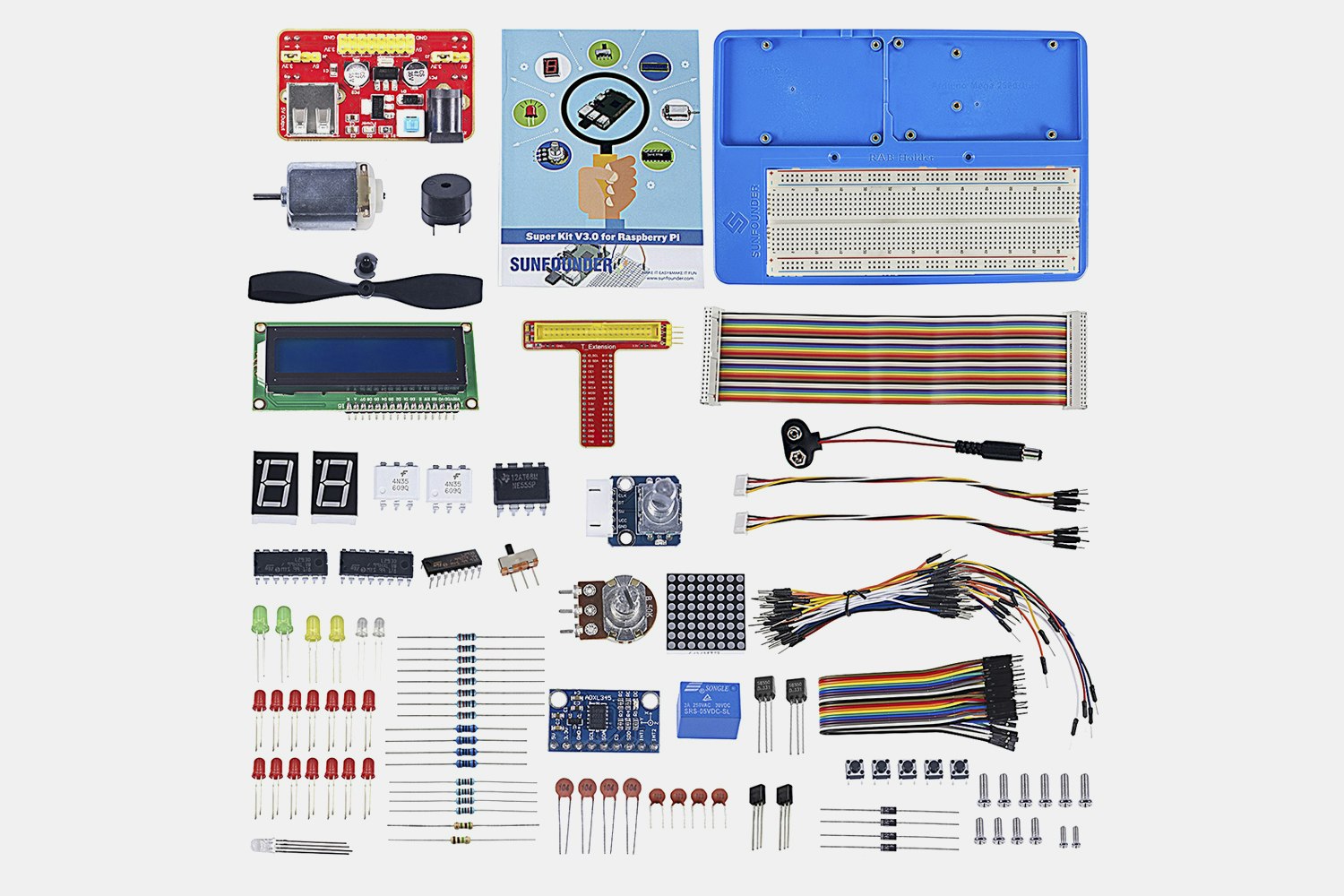 SunFounder Starter Learning Kit V3 For Raspberry Pi | Dev Kits | Drop