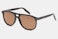 Giacomo Polarized Sunglasses - Shiny Black - Mineral Polarized Drivers - 57-17-144