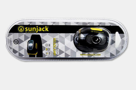 SunJack USB-Rechargeable Headlamp