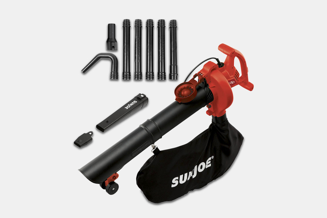 SunJoe 4-in-1 Leaf Blower & Vacuum