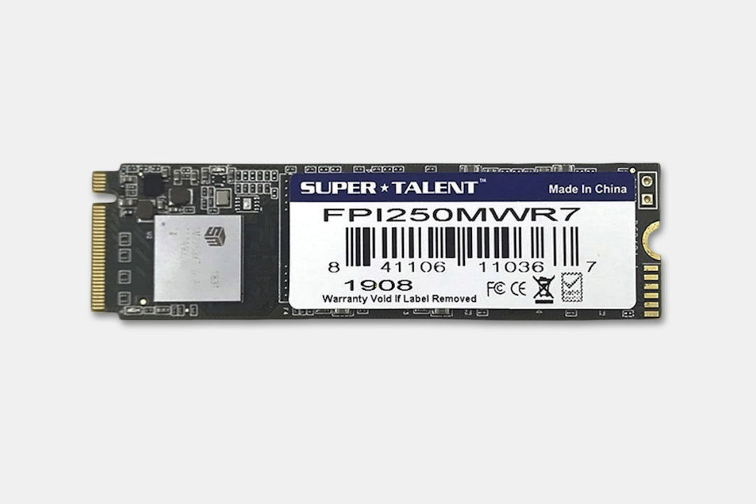 Super Talent EX6 M.2 PCIe NVMe 2280 SSD Drive