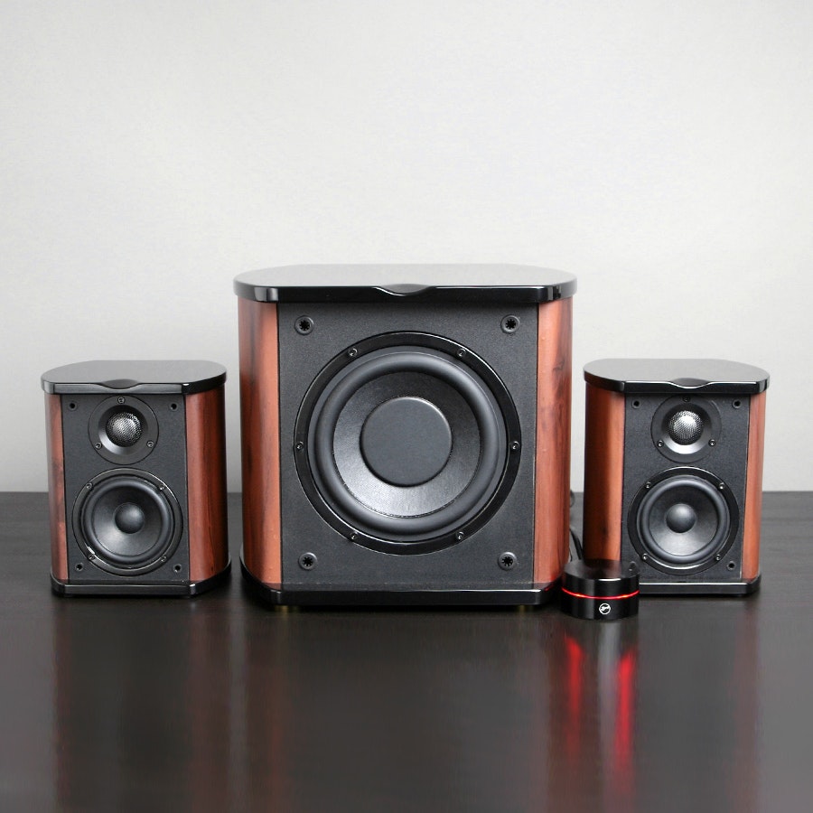 HiVi M50W Multimedia Speaker System Audiophile Speakers Powered