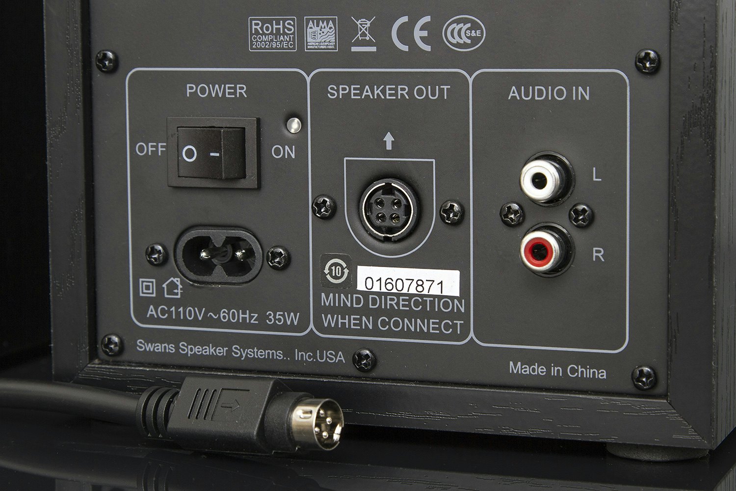 Swan D1010 Mk IV Powered Speakers