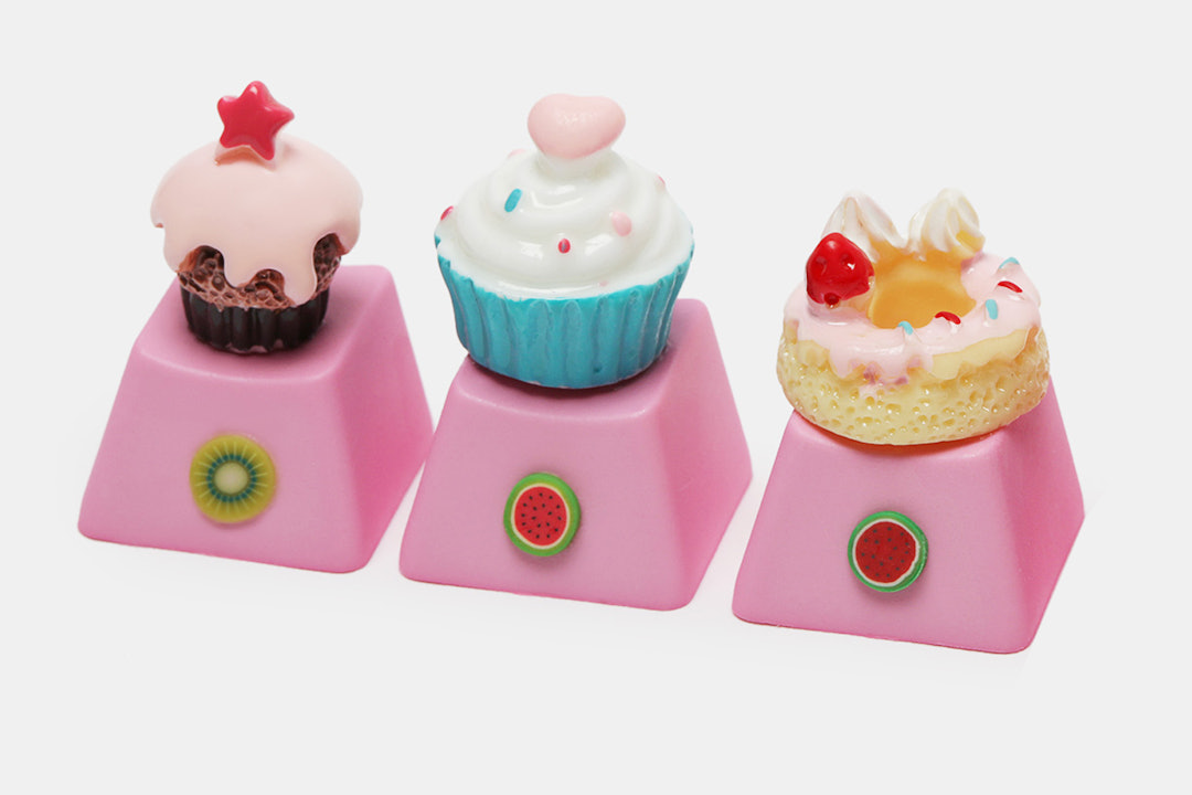 Sweet Tooth Novelty Keycaps (3-Pack)