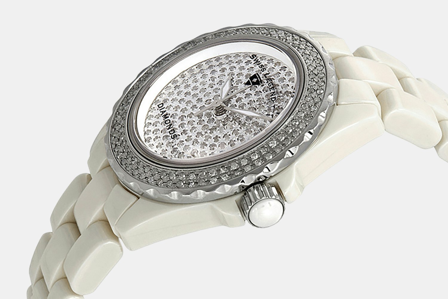 Swiss legend discount diamond watch price