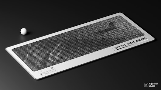 Aiglatson Studio Synchronize Desk Mat