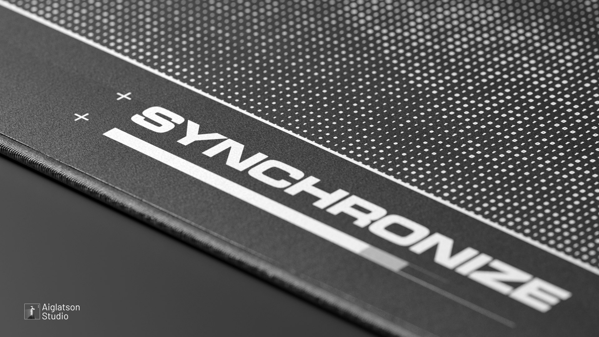 Aiglatson Studio Synchronize Desk Mat Mechanical Keyboards Desk Mat