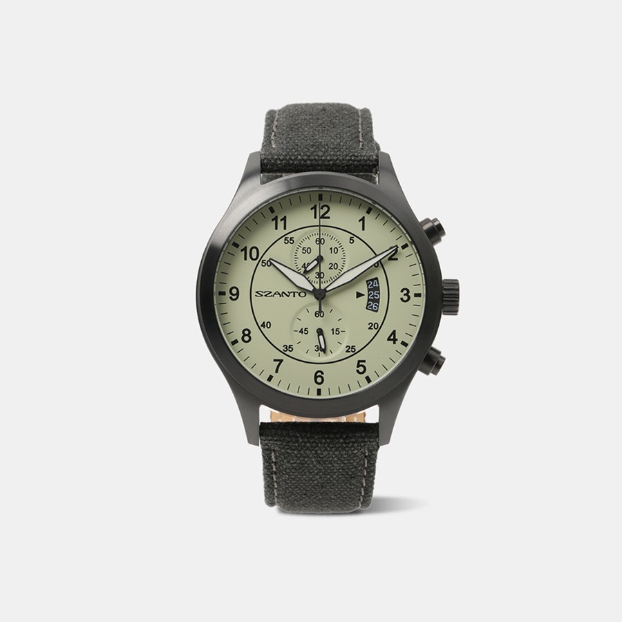 Szanto 1200 Series Flight Quartz Watch Details Watches Drop
