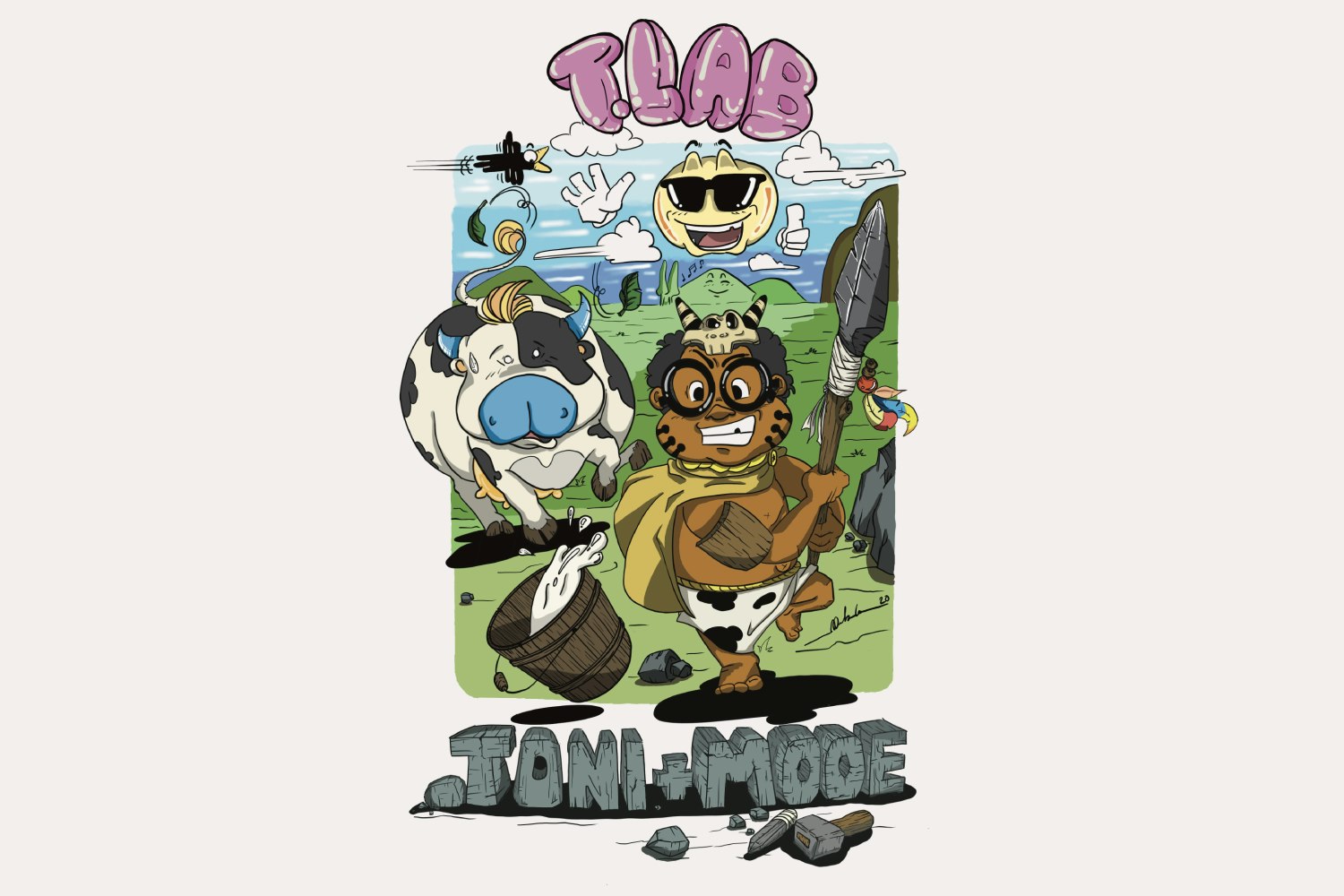 T-Lab Mooe Resin Artisan Keycap