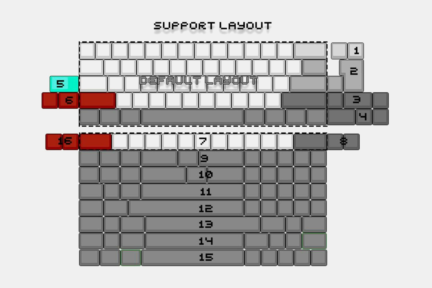 TINA T60 60% Custom Mechanical Keyboard Kit