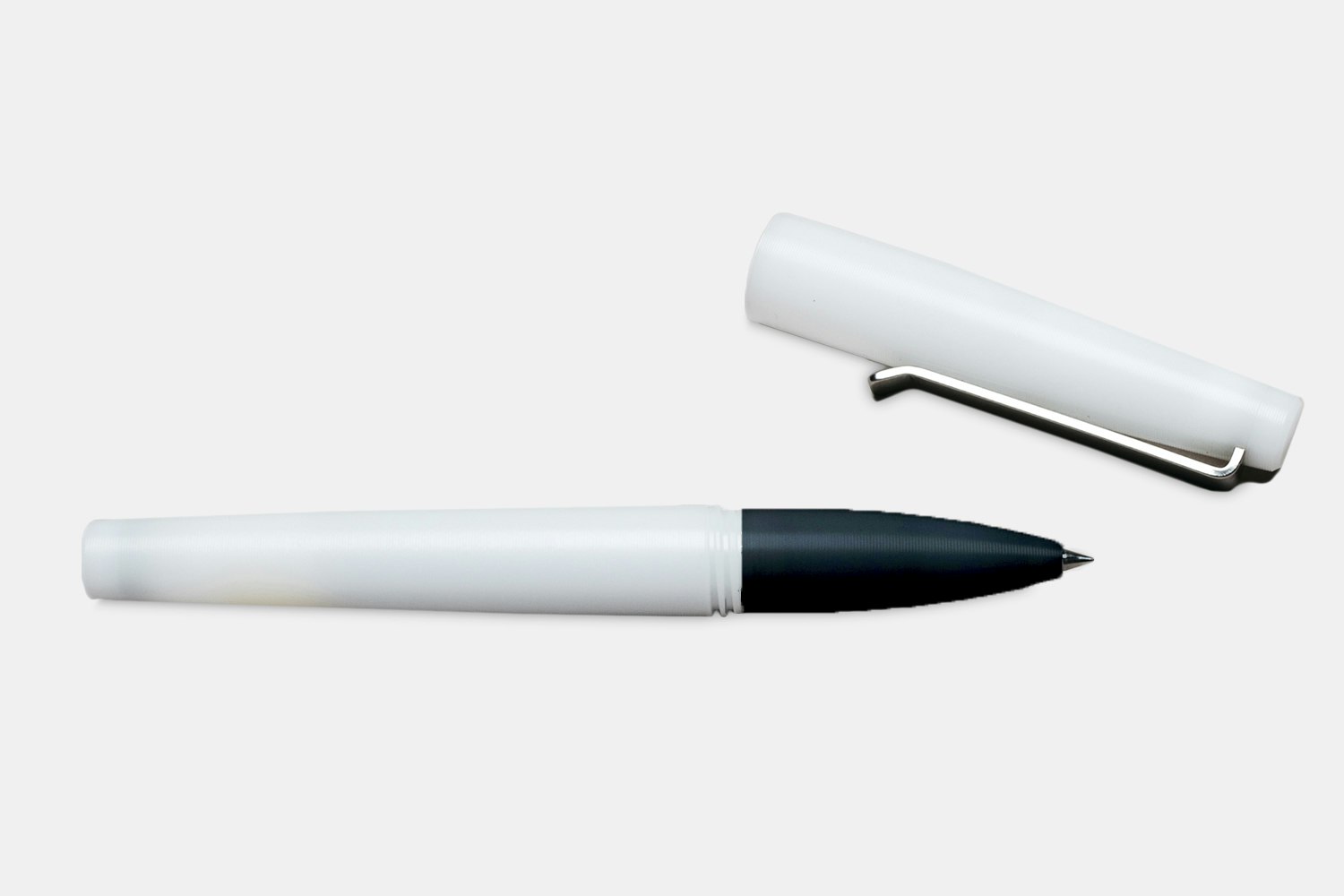 Rollerball - Black/White Delrin (+ $79)