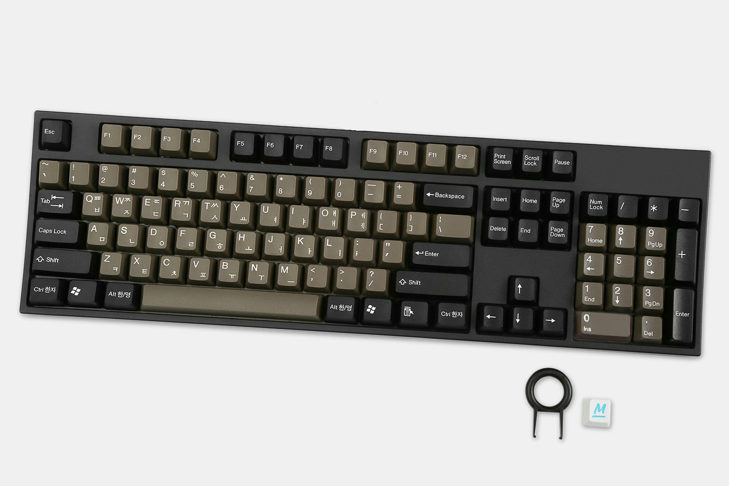 Tai-Hao ABS Hangul (Korean Alphabet) Keycap Set