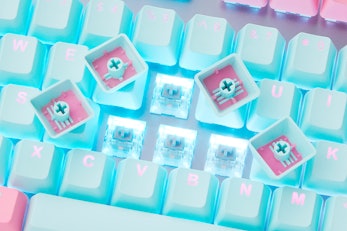 Tai-Hao Backlit Miami PBT Doubleshot Keycap Set