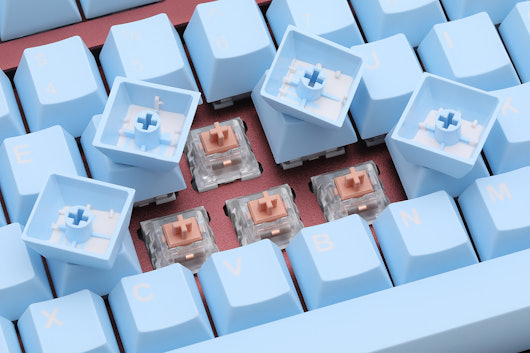 Tai-Hao Cubic ABS BoW/WoB Keycap Set