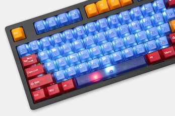 Tai-Hao Cubic Colored Translucent Keycap Set