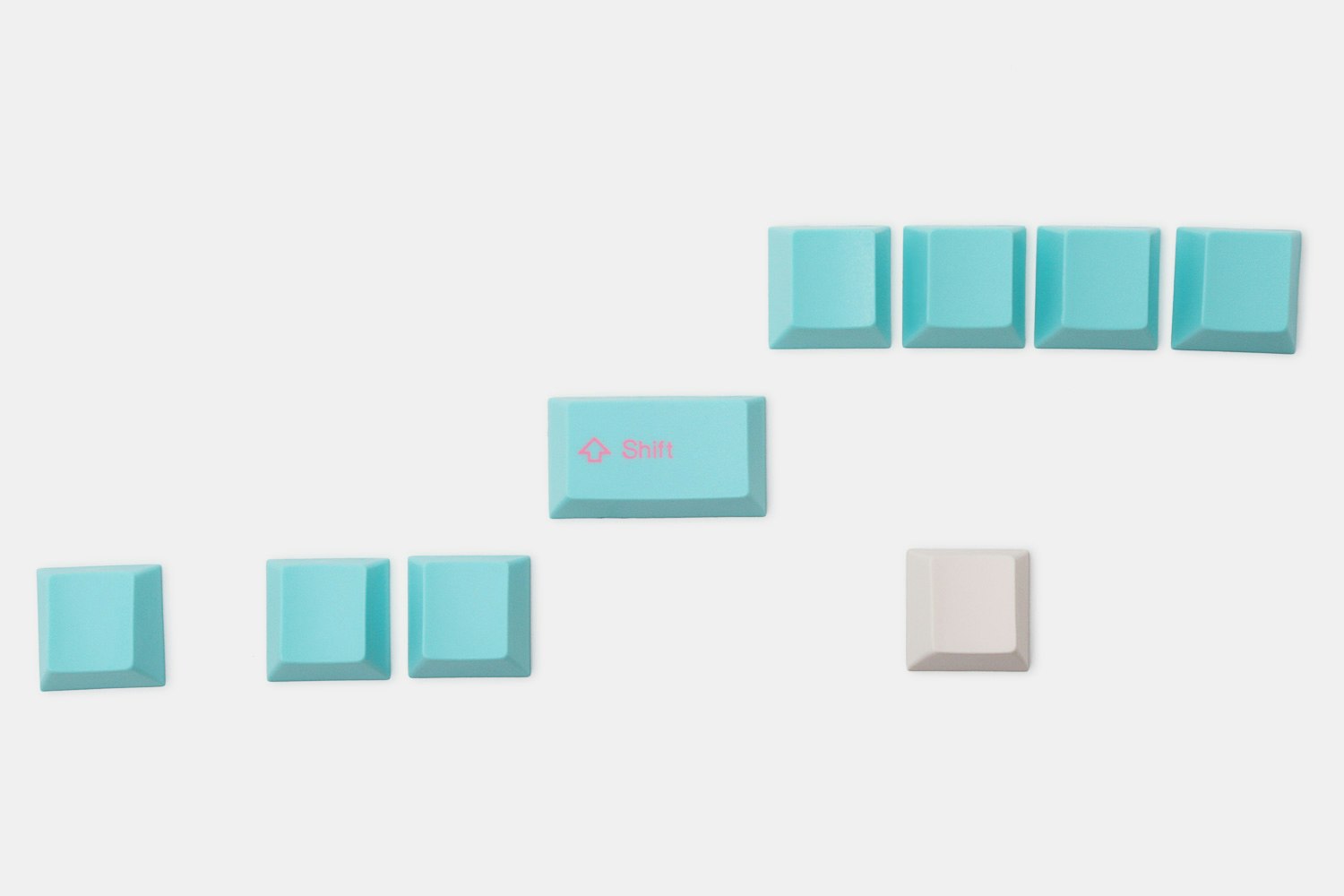 Tai-Hao Cubic ABS Doubleshot Keycap Set