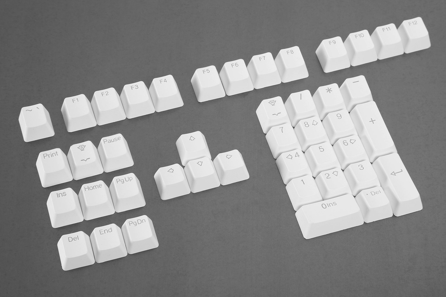 Tai-Hao Double Shot ABS Shine Through Keycap Set