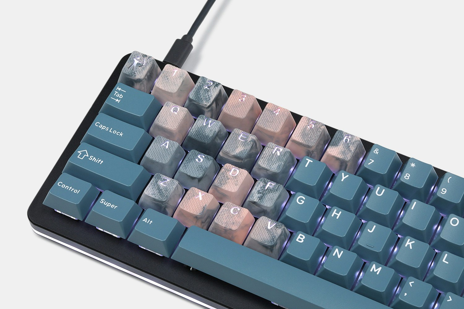 Tai-Hao Four Divine Beasts Rubberized Keycap Set