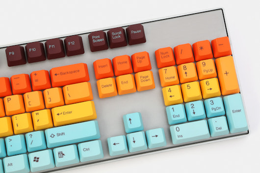 Tai-Hao Hawaii PBT Doubleshot Keycap Set