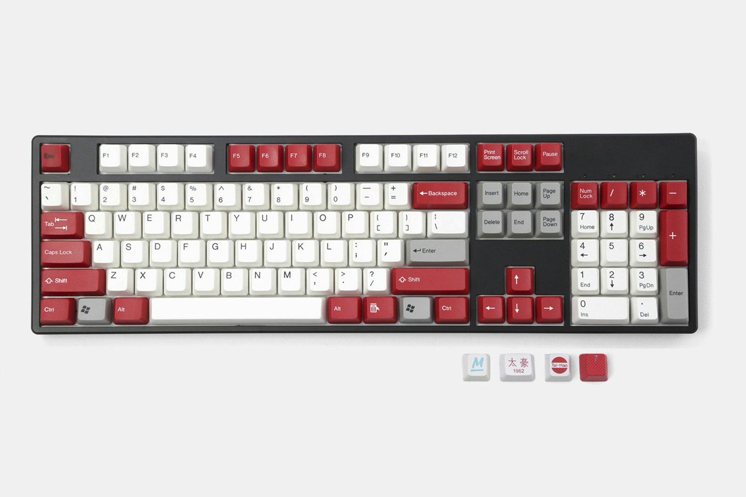 Tai-Hao Mini Classics ABS Doubleshot Keycaps