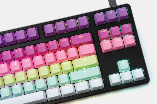 Tai-Hao Rainbow Sherbet Backlit Keycaps (CTRL/ALT)