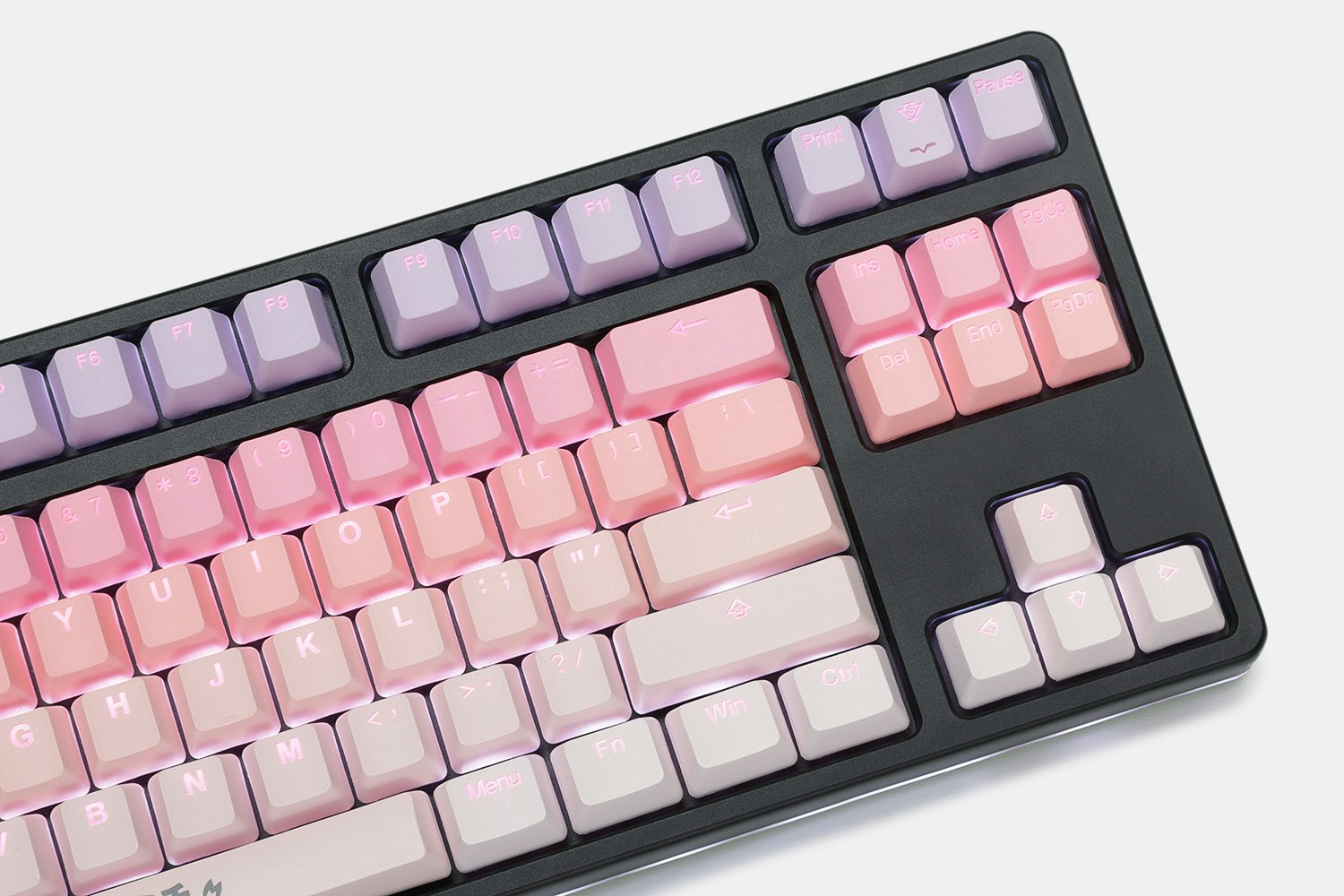 Tai-Hao Sakura Michi PBT Backlit Keycap Set