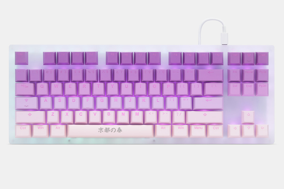 Tai-Hao PBT Doubleshot Cubic Keycap Set