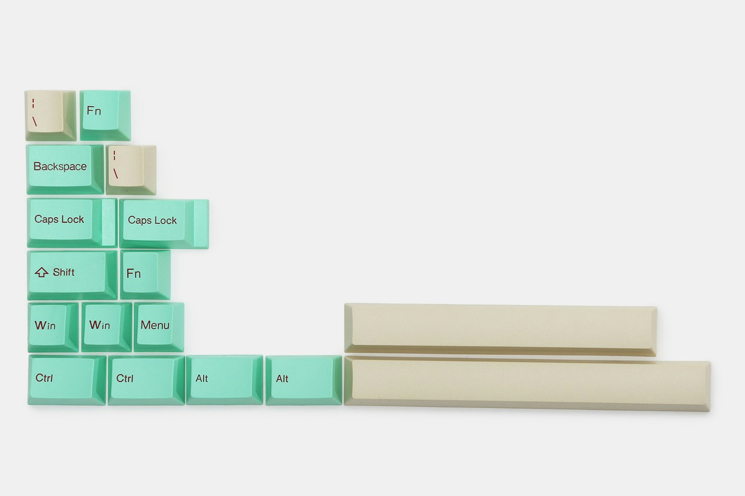 Jukebox x Tai-Hao Cubic Keycap Set