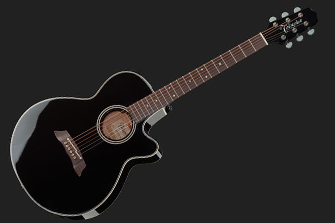 Takamine EF261SBL Acoustic-Electric Guitar